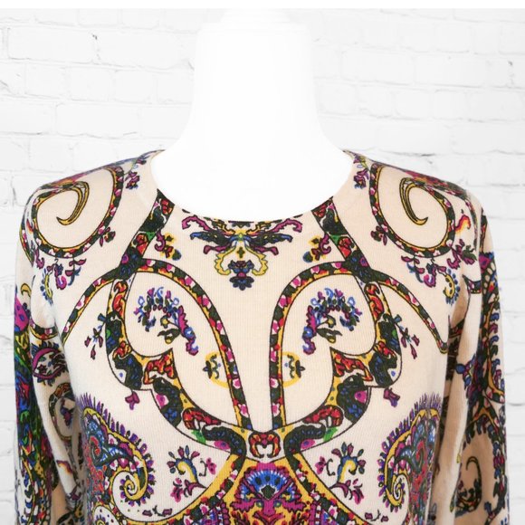 Unique Cashmere Blend Sweater Dress - Picture 4 of 9